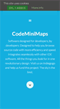 Mobile Screenshot of codeminimaps.com