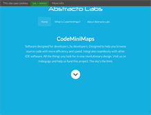 Tablet Screenshot of codeminimaps.com